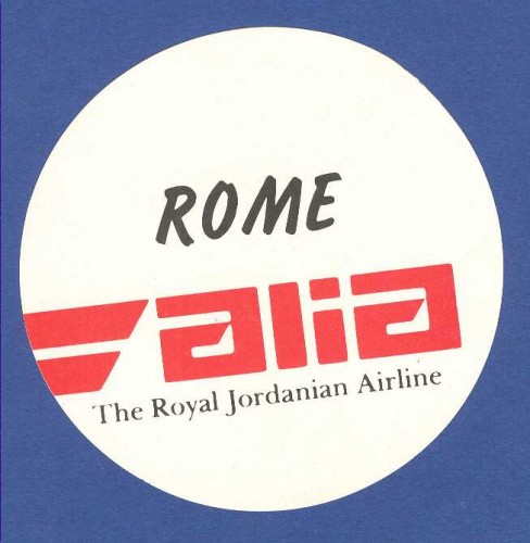 Alia Royal Jordanian Airlines Logo