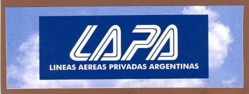 Lapa Defunct Argentinas Airlines Logo