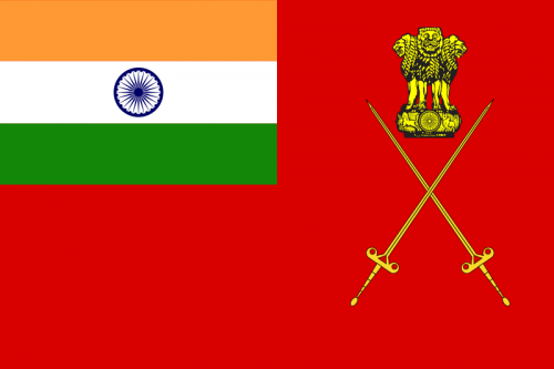 Flag of Indian Army Logo