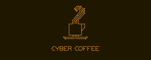 Cyber Coffee Logo