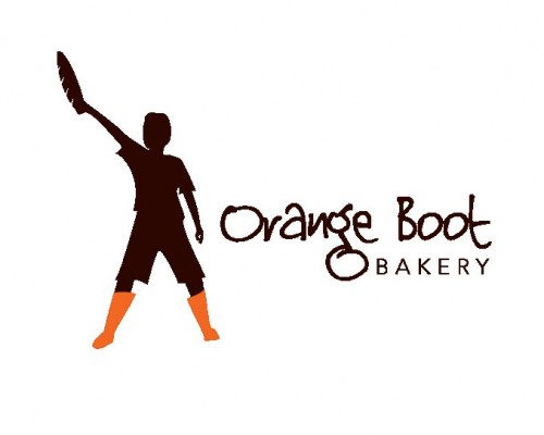 Orange Boot Bakery Logo