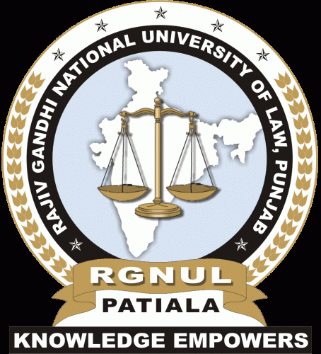 Rajiv Gandhi National University of Law logo
