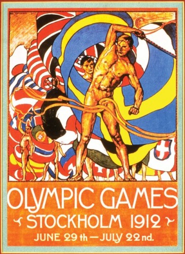 1912 Summer Olympics Logo(Sweden)