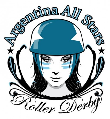Argentina All Stars Logo(Roller Derby)