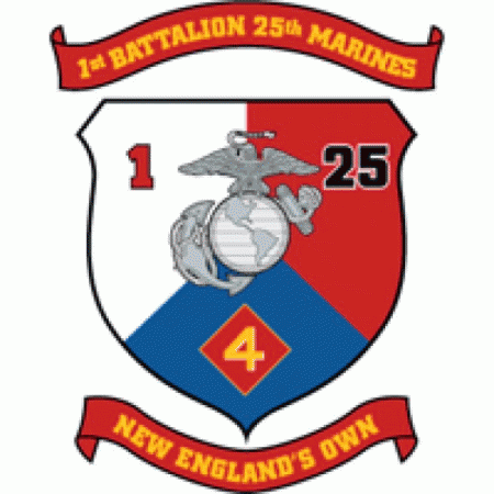 1st Battalion 25th Marine Regiment Usmcr Logo