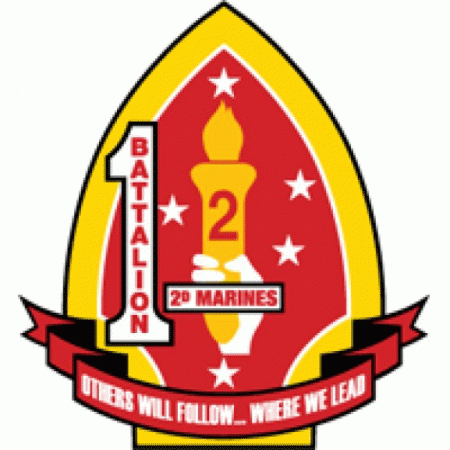 1st Battalion 2nd Marine Regiment Usmc Logo