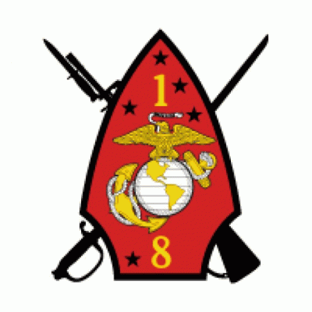1st Battalion 8th Marine Regiment Usmc Logo