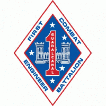 1st Combat Engineer Battalion Usmc Logo