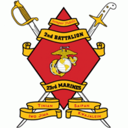 2nd Battalion 23rd Marine Regiment Usmcr Logo
