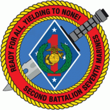 2nd Battalion 7th Marine Regiment Usmc Logo