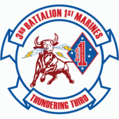 3rd Battalion 1st Marine Regiment Usmc Logo
