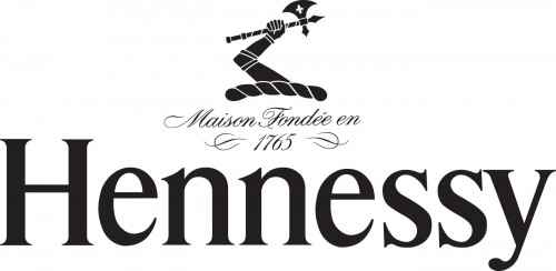Black Hennessy Cognac Logo