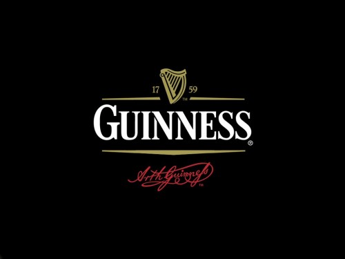 Black, Square Guiness Logo