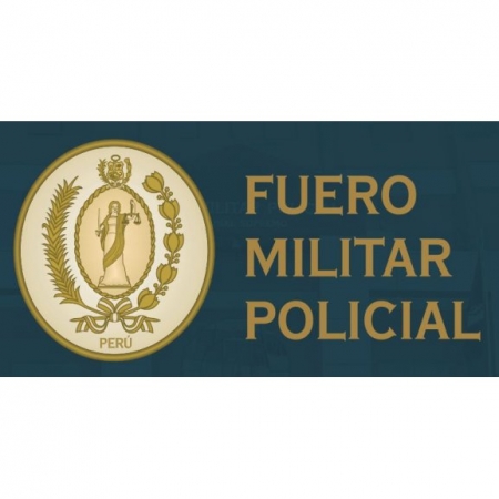 Fuero Militar Policial Peru Logo