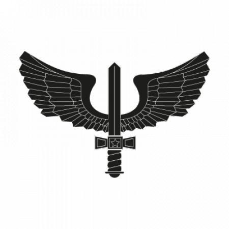 Brazilian Air Force Black Vector Logo