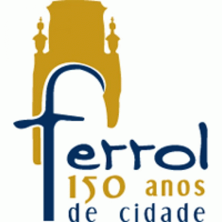 Ferrol 150 Anos Logo