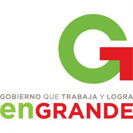 Gobierno Que Trabaja Y Logra En Grande Logo