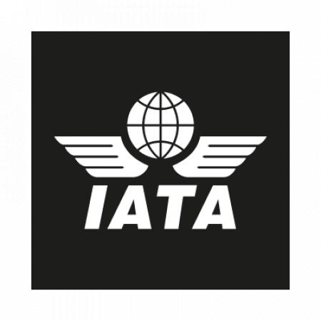 Iata Black Vector Logo