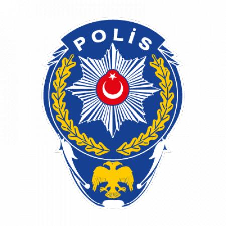 Polis Yildizi Sari Vector Logo