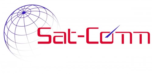 Sat-comm Logo