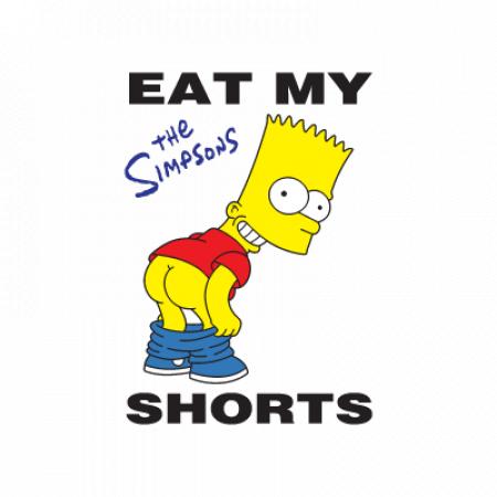 Bart Simpson Eat My Shorts Logo