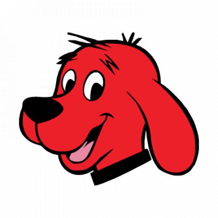 Clifford The Red Dog Logo Vector