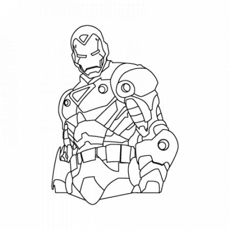 Iron Man Vector Logo
