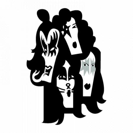Kiss Band Vector Logo