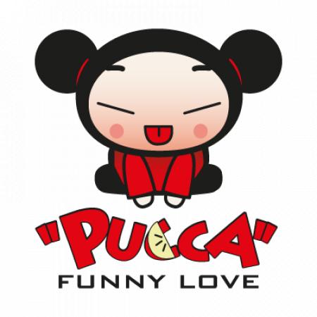 Pucca Funny Love Vector Logo