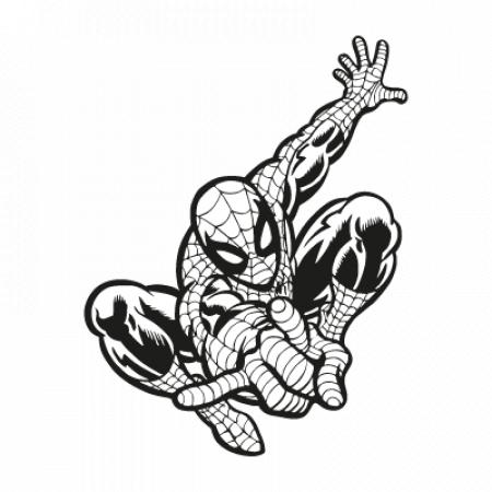 Spider-man Black Vector Logo