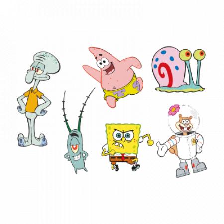 Spongebob Squarepants Cartoon Vector Logo