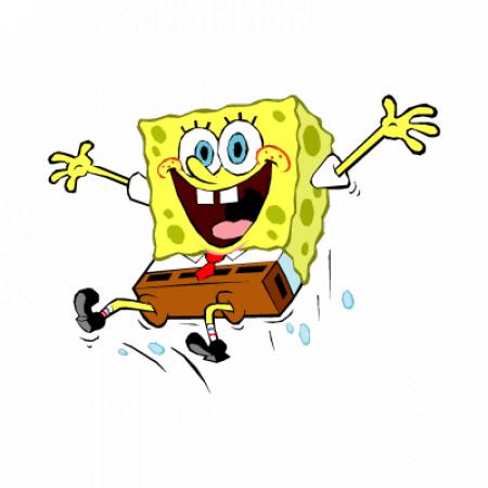 Spongebob Squarepants Jump Vector Logo