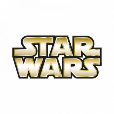 Star Wars Gold Vector Logo