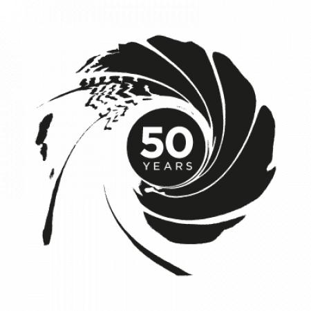 007 50th Anniversary Vector Logo