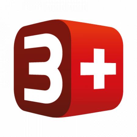 3 Plus Tv Network Ag Vector Logo