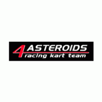 4 Asteroids Kart Racing Team Logo
