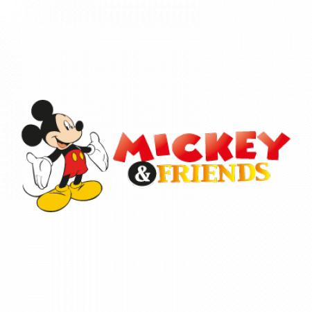 Mickey & Friends (eps) Vector Logo