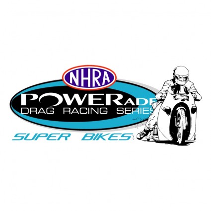 Nhra Powerade Super Bikes Logo