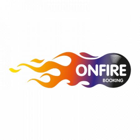 On Fire Booking Vector Logo