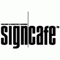 Sign Cafe Magazine Bulgaria Logo