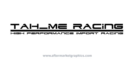 Tah Me Racing Logo