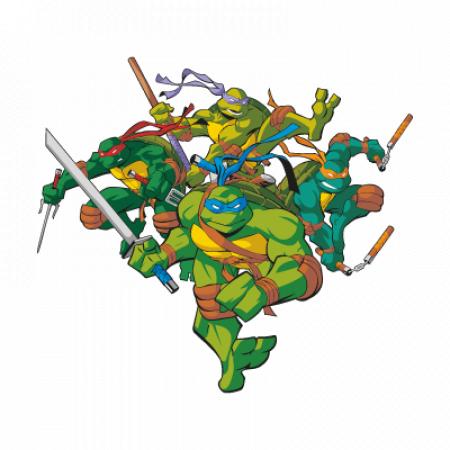 Teenage Mutant Ninja Turtles (eps) Vector Logo