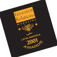 Latin America 2001 Awards Logo