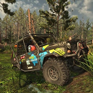 4×4 Mountain Offroad 3D Logo