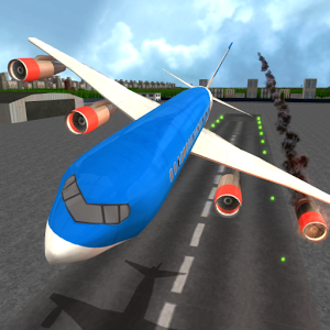  Airplane Pilot Simulator 3D Logo