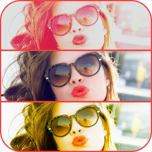 Beauty Camera Selfies Collage Logo
