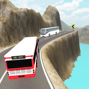 Bus Speed Driving 3D Logo