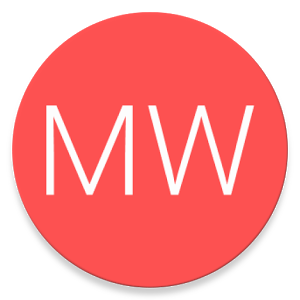 Material Weekdays Buttons Bar Logo